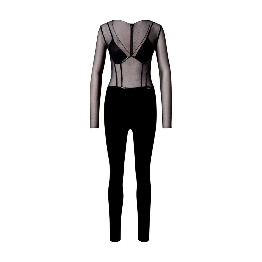 Elisabetta Franchi Elisabetta Franchi Jumpsuit zwart -