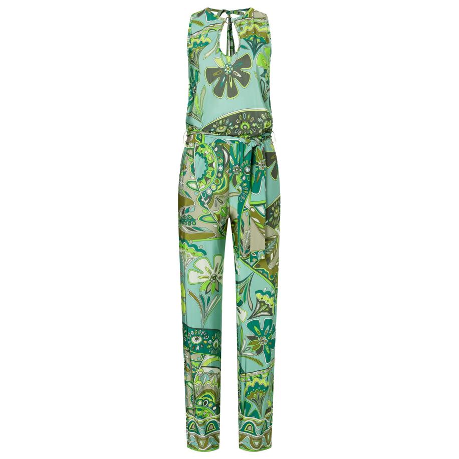 Ana Alcazar Ana Alcazar Jumpsuit Zimea groen / wit -