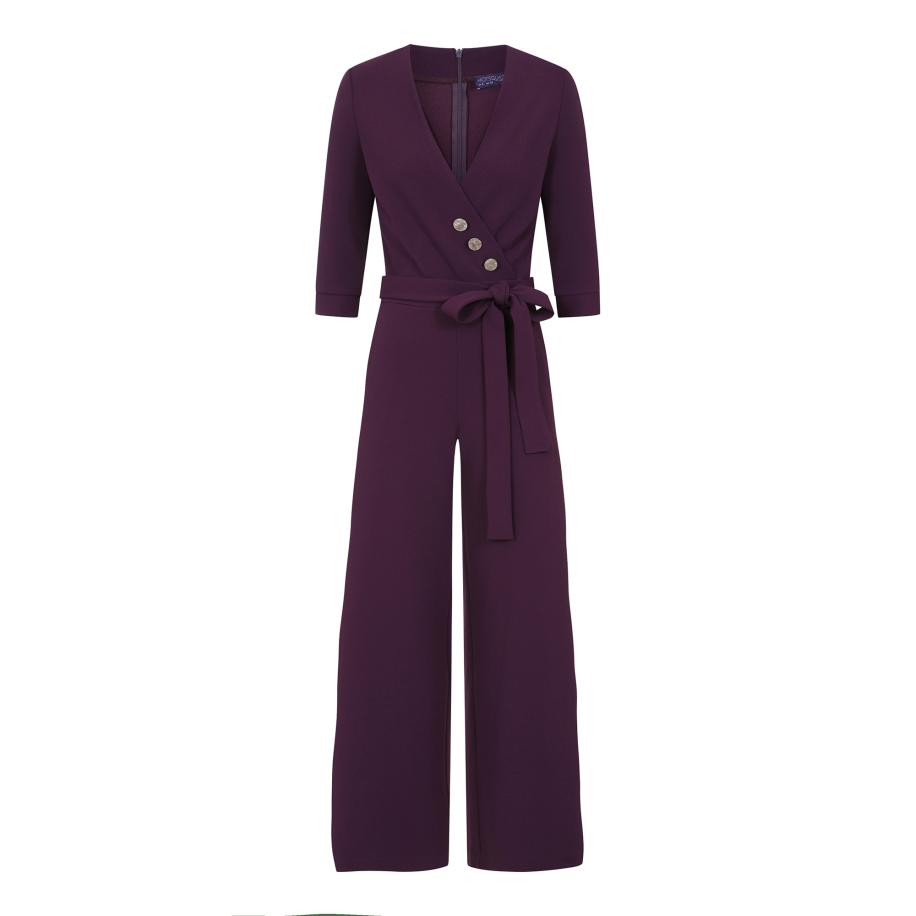 HotSquash HotSquash Jumpsuit donkerlila -