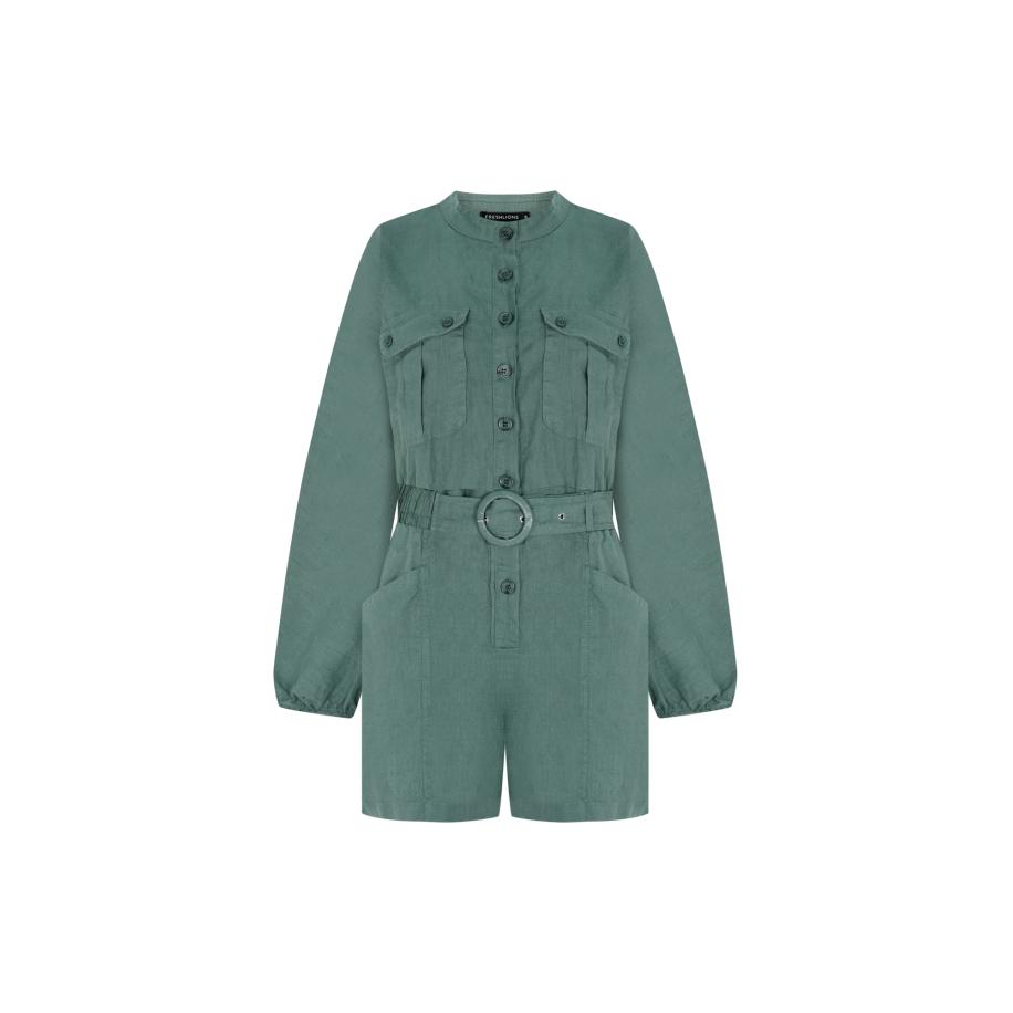 FRESHLIONS FRESHLIONS Jumpsuit Jade groen -