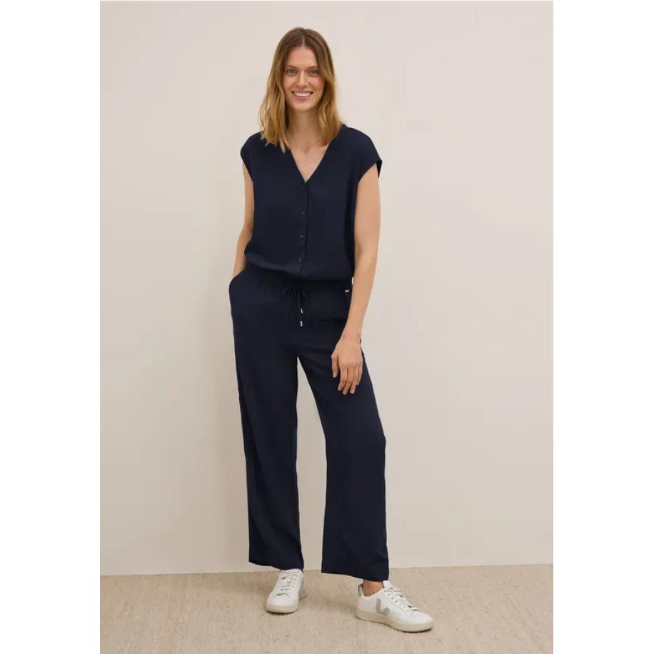 CECIL Jumpsuit in effen kleur Blauw