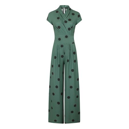 HotSquash HotSquash Jumpsuit groen / zwart