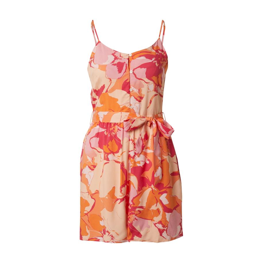 Only ONLY Jumpsuit ONLNOVA pasteelgeel / oranje / oudroze / lichtrood -