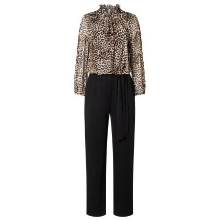 Ana Alcazar Ana Alcazar Jumpsuit Aylia beige / bruin / zwart