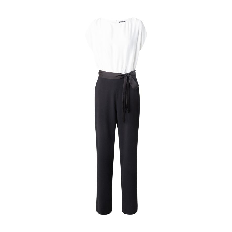 Swing SWING Jumpsuit zwart / wit -