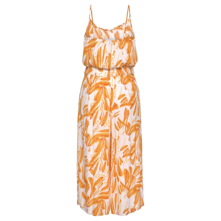 s.Oliver s.Oliver Jumpsuit oranje / wit -