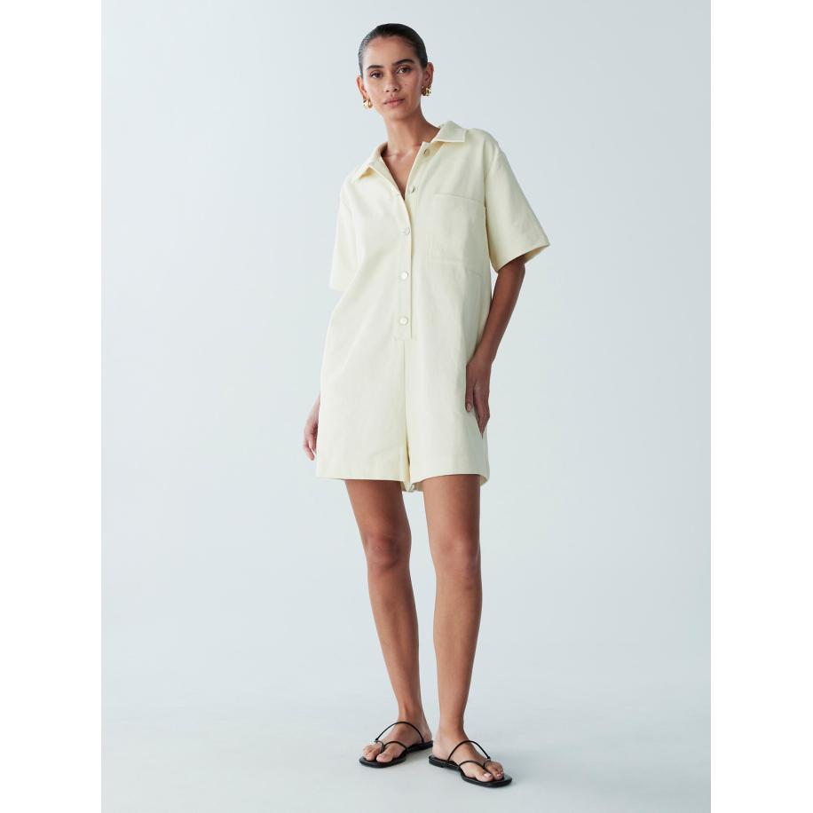 St MRLO St MRLO Jumpsuit Sandra ecru -