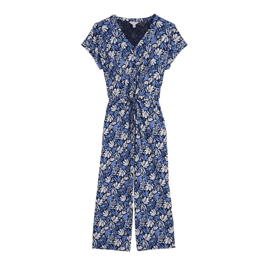 Seasalt Cornwall Seasalt Cornwall Jumpsuit Rose Trellis marine / navy / offwhite -