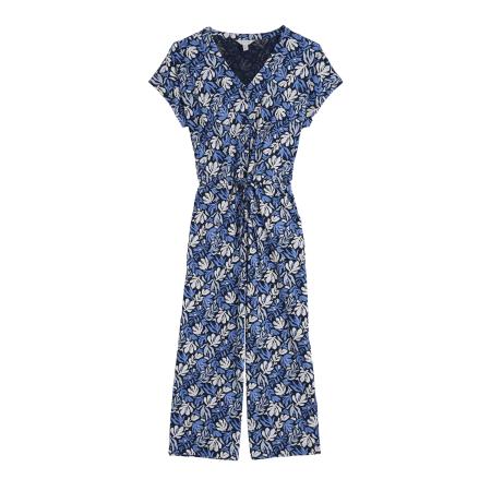 Seasalt Cornwall Seasalt Cornwall Jumpsuit Rose Trellis marine / navy / offwhite