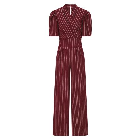 HotSquash HotSquash Jumpsuit lichtroze / wijnrood