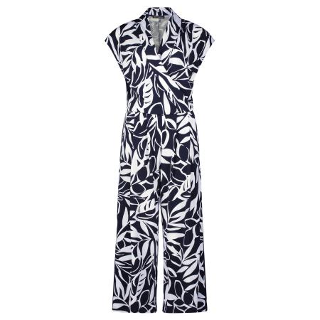 Betty Barclay Betty Barclay Jumpsuit donkerblauw / wit