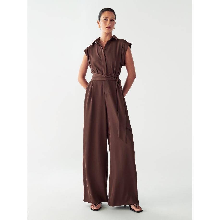 Willa Willa Jumpsuit Kobe bruin -