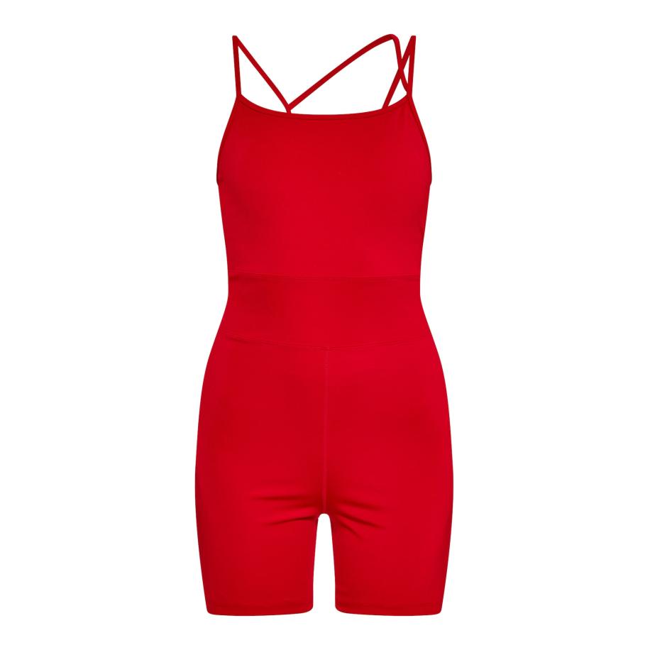 MyMo ATHLSR myMo ATHLSR Jumpsuit rood -