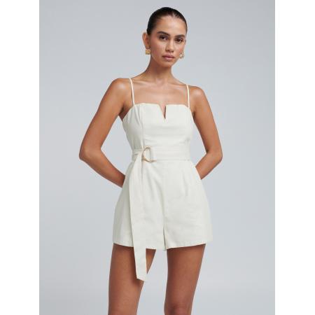 BWLDR BWLDR Jumpsuit FI COTTON PLAYSUIT offwhite