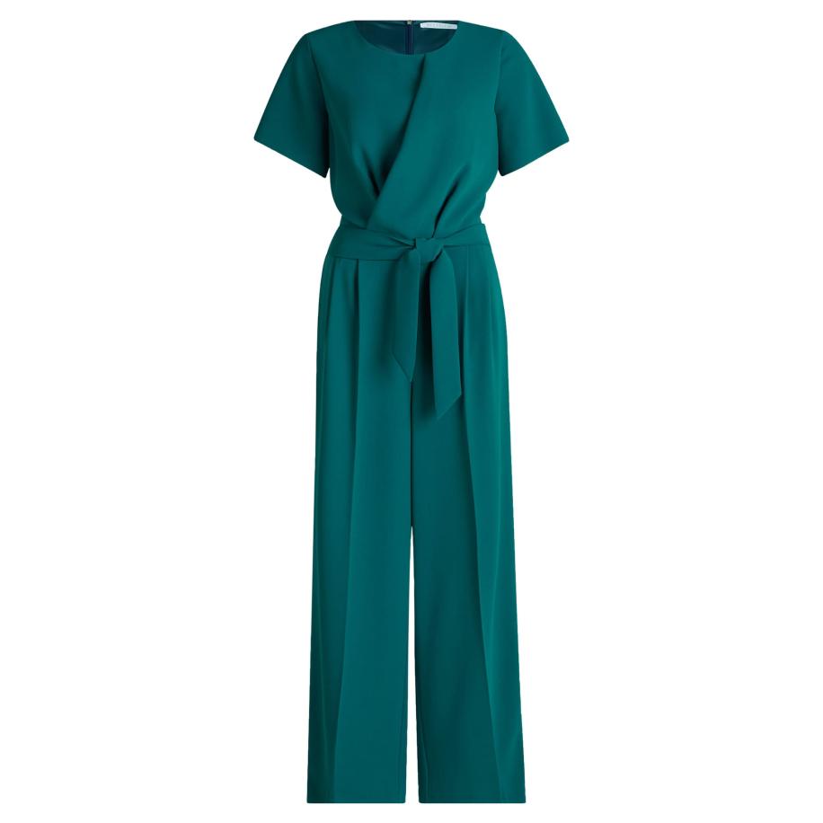 Betty & Co Betty & Co Jumpsuit groen -
