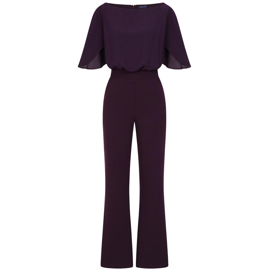 HotSquash HotSquash Jumpsuit donkerlila -