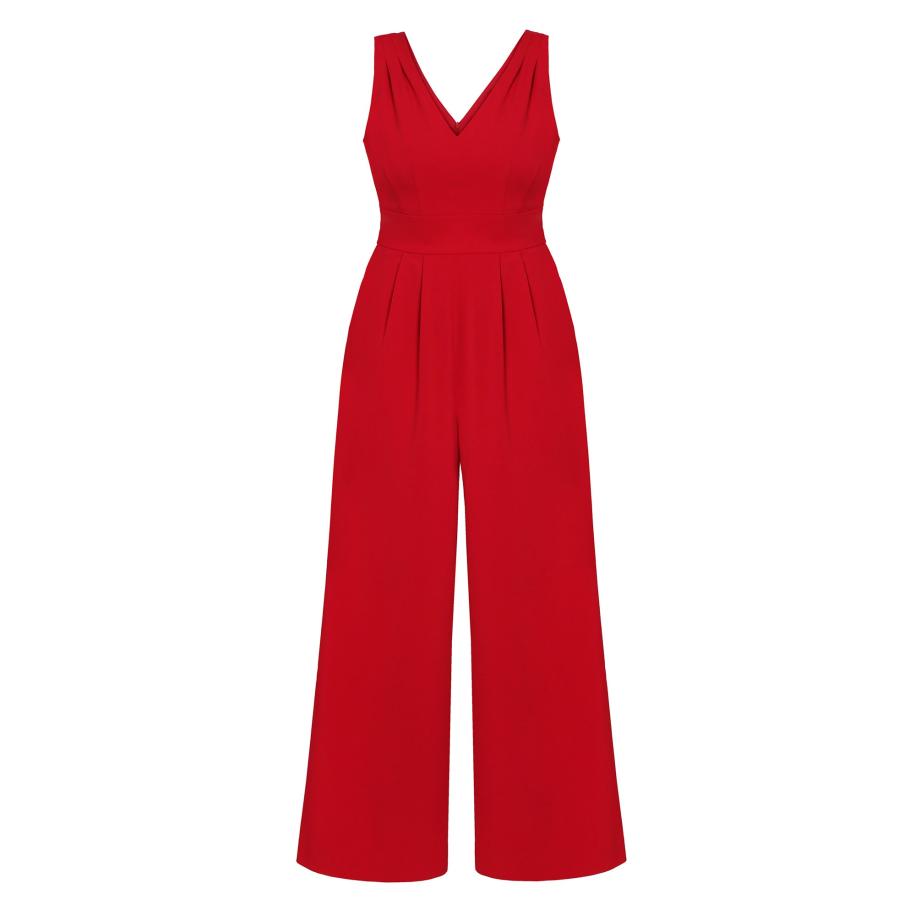TATUUM TATUUM Jumpsuit rood -
