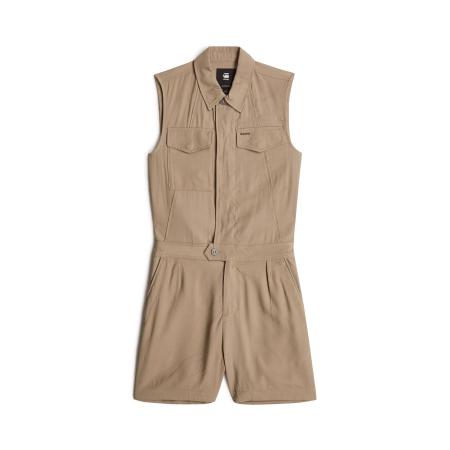 G-Star RAW G-STAR Jumpsuit donkerbeige