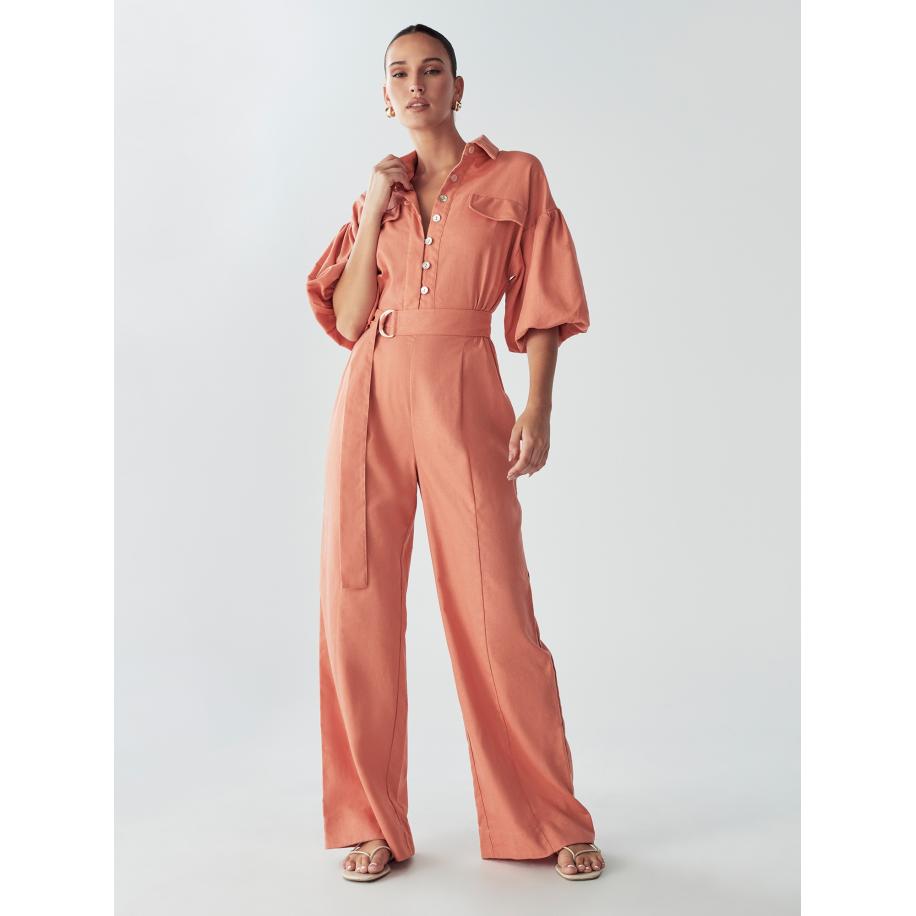 Willa Willa Jumpsuit BRADYN oranje -