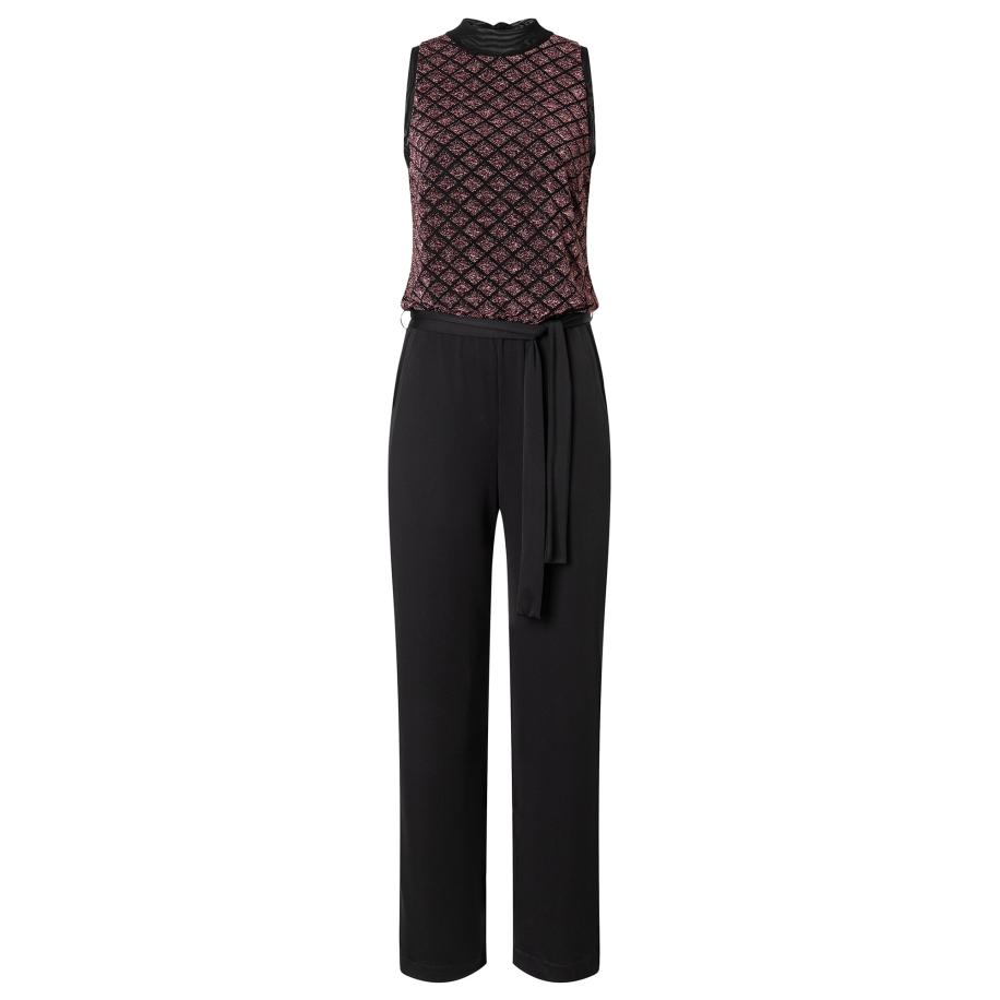 Ana Alcazar Ana Alcazar Jumpsuit Ably bordeaux / zwart -