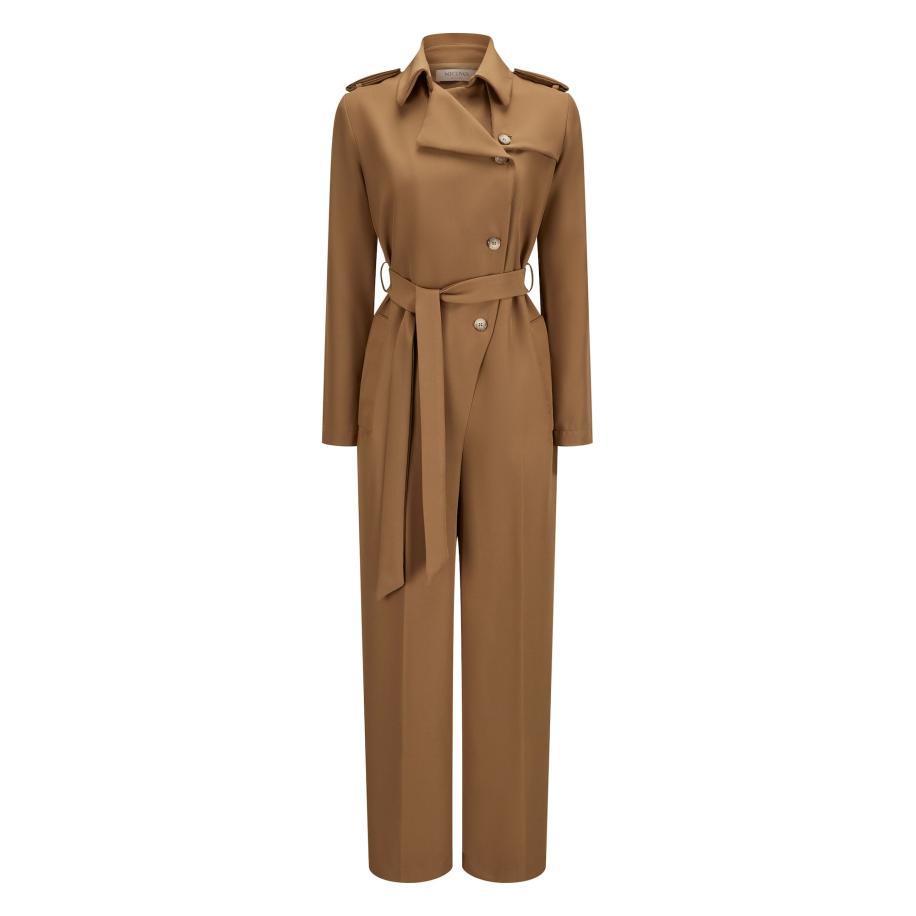 Nicowa Nicowa Jumpsuit ANIROMA camel -