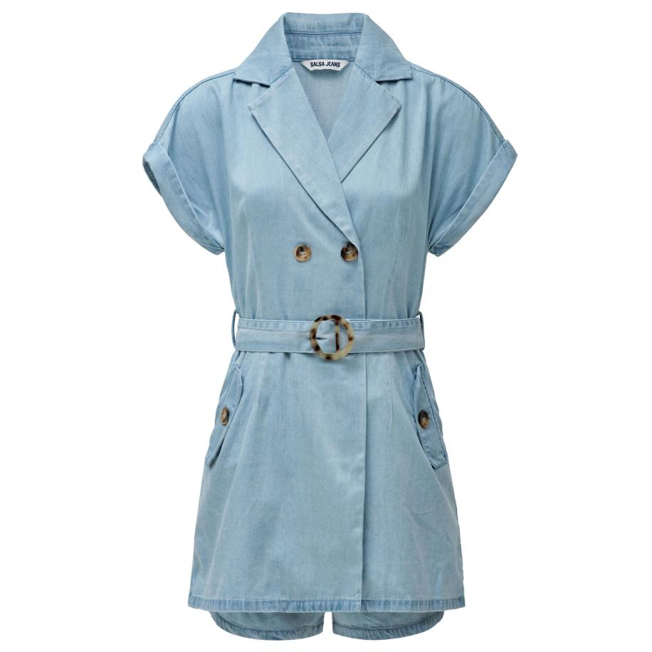 Salsa Salsa Jeans Jumpsuit blauw -