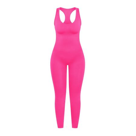 Smilodox Smilodox Jumpsuit Seamless Elsie pink