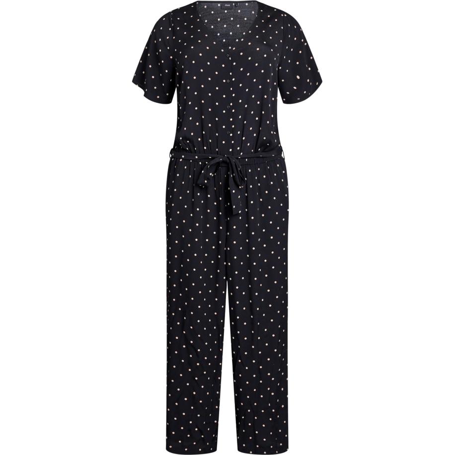 Zizzi Zizzi Jumpsuit zwart -