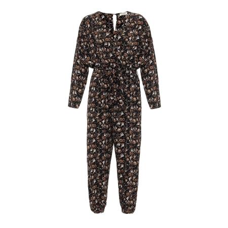 Anou Anou Anou Anou Jumpsuit beige / bruin / zwart / wit