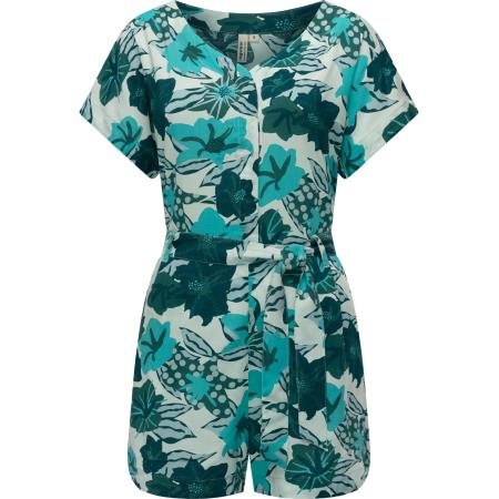 Ragwear Ragwear Jumpsuit Salwin turquoise / pastelblauw / spar / donkergroen