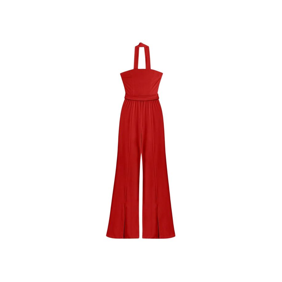 THE-ARE THE-ARE Jumpsuit rood -