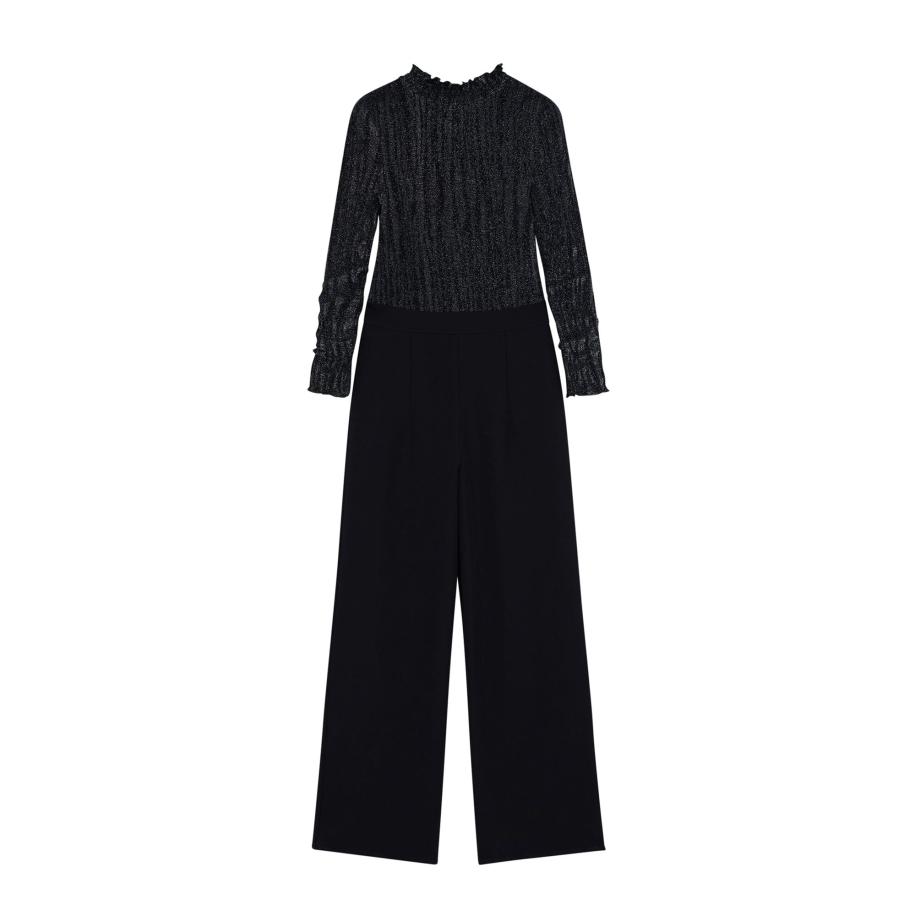 Desigual Desigual Jumpsuit zwart / zilver -