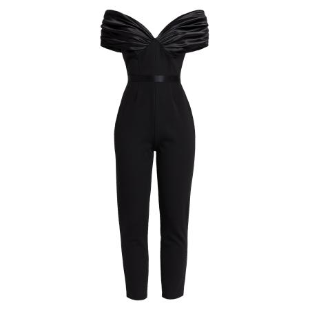 Goddiva GODDIVA Jumpsuit zwart