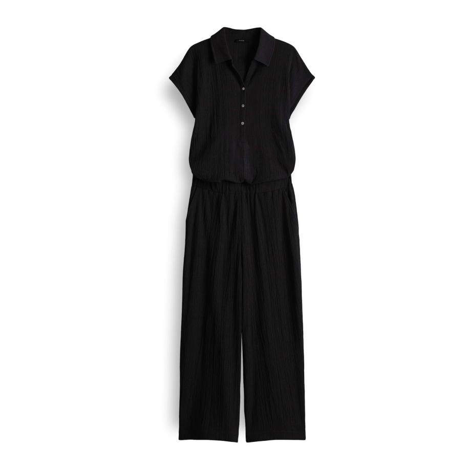 OPUS OPUS Jumpsuit Melti zwart -