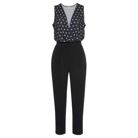 Lascana LASCANA Jumpsuit Apart zwart / wit