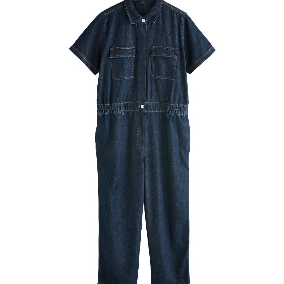 Next Next Jumpsuit donkerblauw -