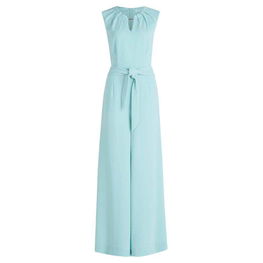 Betty & Co Betty & Co Jumpsuit aqua -