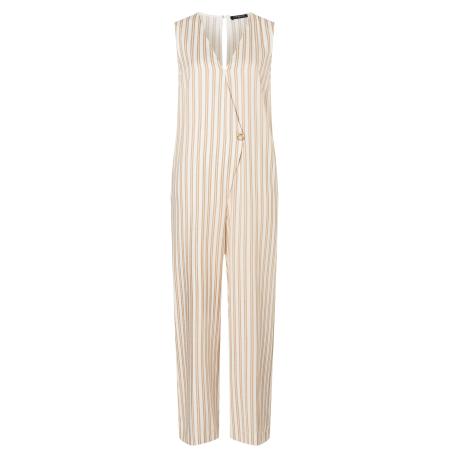 Ana Alcazar Ana Alcazar Jumpsuit Zatty beige / offwhite