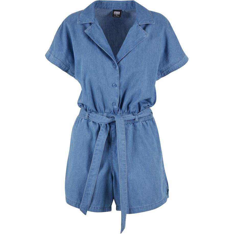Urban Classics Urban Classics Jumpsuit blauw denim -