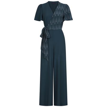 HotSquash HotSquash Jumpsuit blauw / marine / grijs