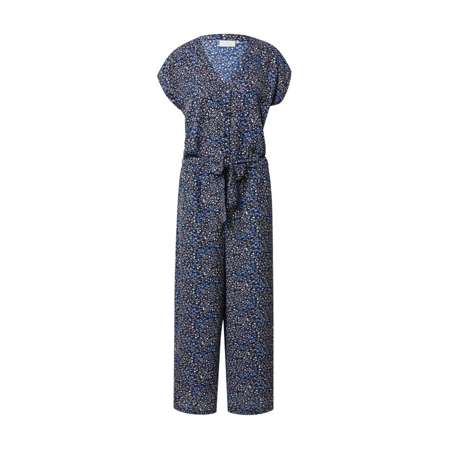 Kaffe Kaffe Jumpsuit Ilona beige / navy / azuur / wit -