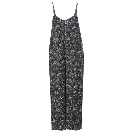 KOROSHI KOROSHI Jumpsuit zwart / wit