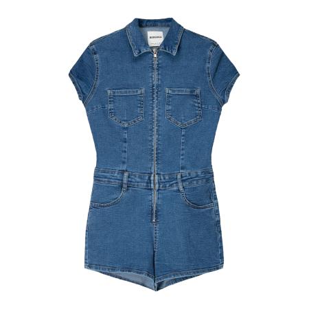 Bershka Bershka Jumpsuit blauw denim