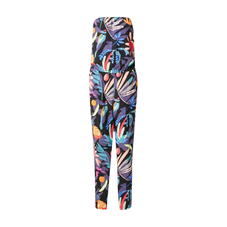Urban Classics Urban Classics Jumpsuit gemengde kleuren / zwart -