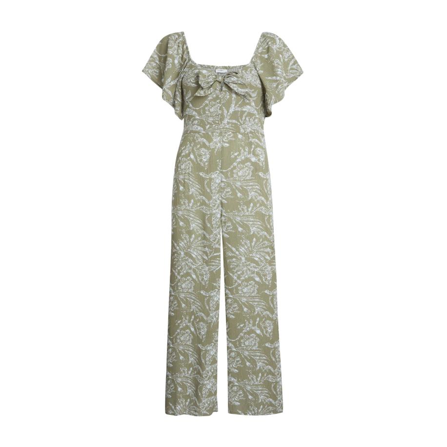 O'Neill ONEILL Jumpsuit Kesia pastelgroen / wit -