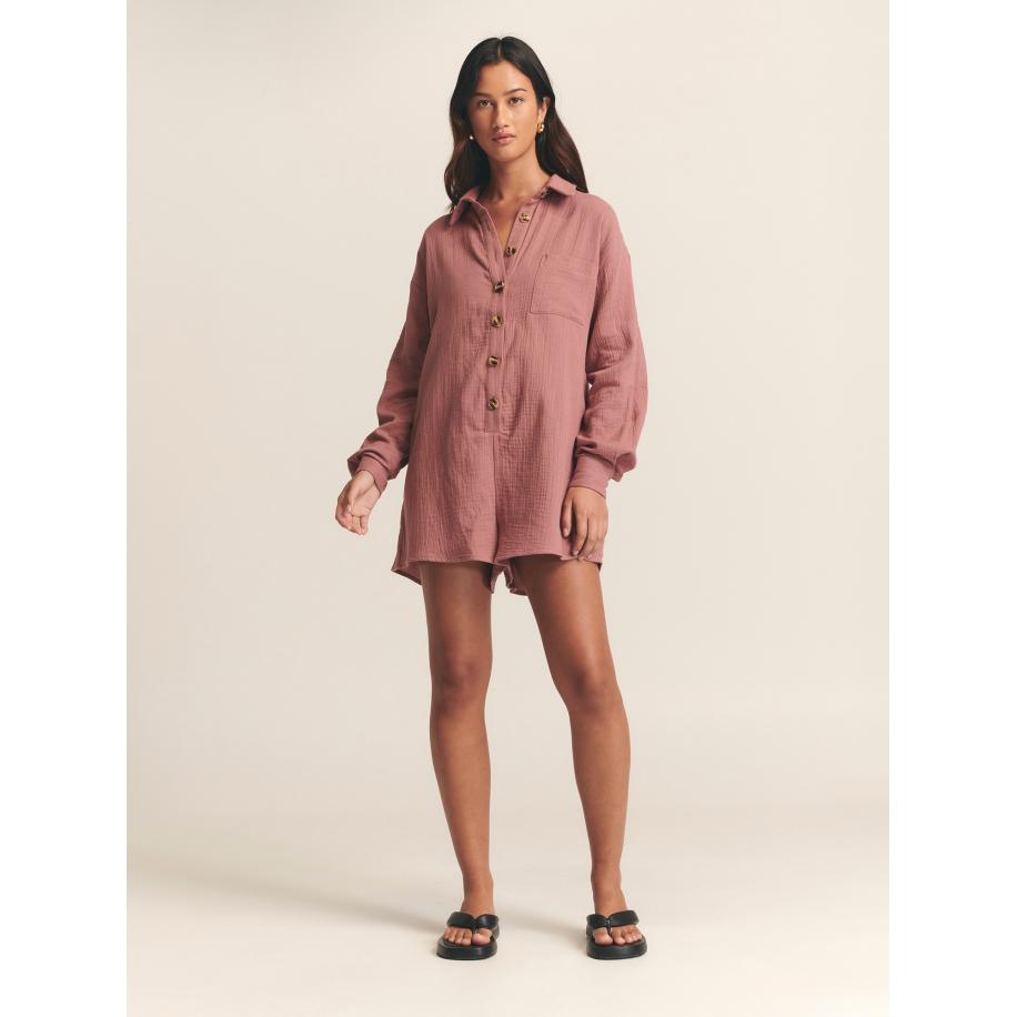 St MRLO St MRLO Jumpsuit Dana oudroze -