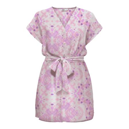 Only ONLY Jumpsuit ALMA lila / orchidee / lichtroze / wit