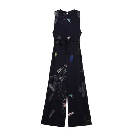 Desigual Desigual Jumpsuit gemengde kleuren / zwart