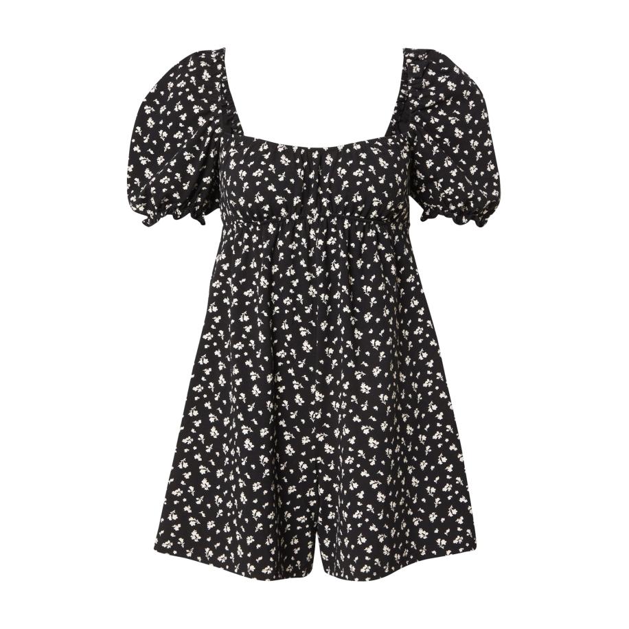 Miss Selfridge Miss Selfridge Jumpsuit zwart / wit -