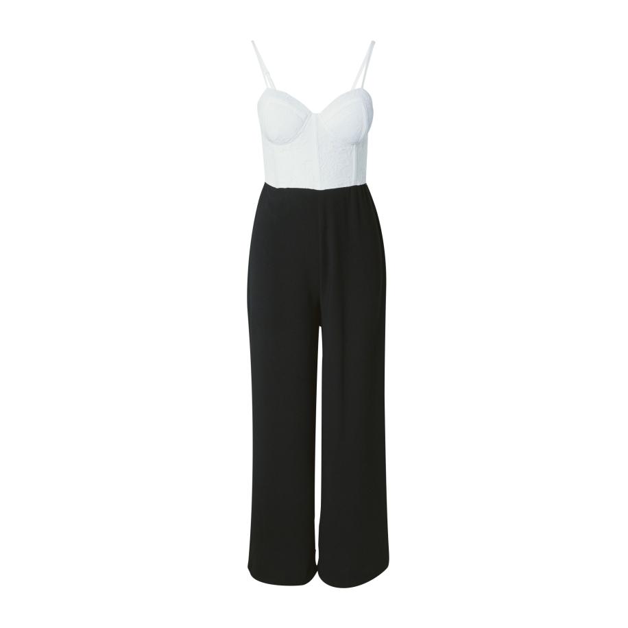 Coast Coast Jumpsuit zwart / wit -